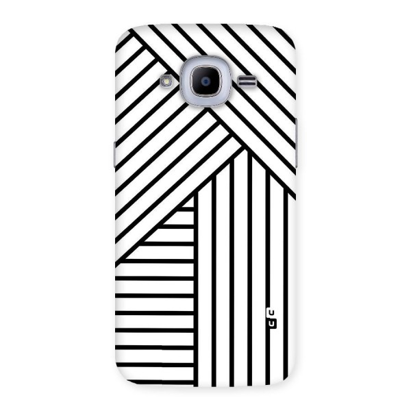 Lines Pattern Stripes Back Case for Samsung Galaxy J2 2016